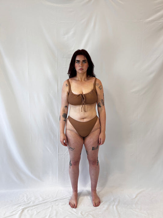 Staple High Rise Bottom / Beige-Women’s clothing-www.Shopthatapp.com-Catch 23 Swim