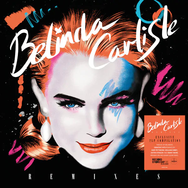 Belinda Carlisle / Remixes - 2LP CLEAR  (rsd 23) - www.Shopthatapp.com