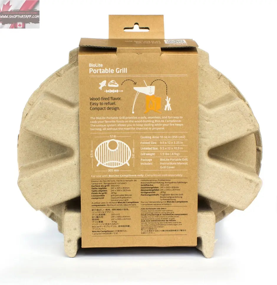Biolite CampStove Portable Grill - www.Shopthatapp.com #