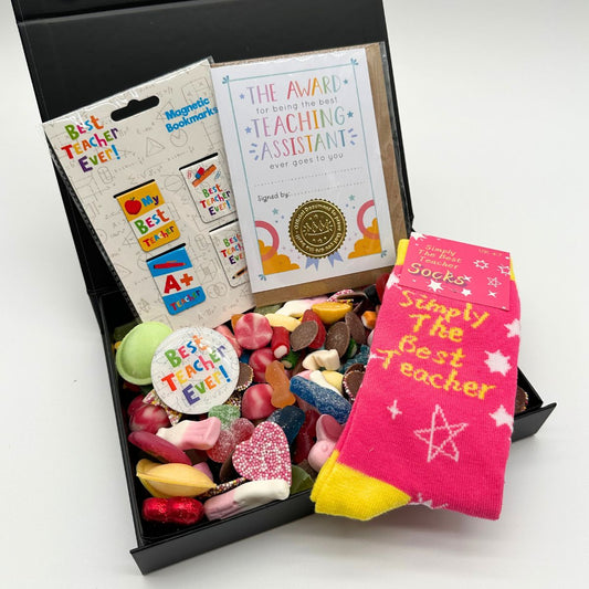 Thank You Teaching Assistant - Black Gift Hamper (Ladies)-Food and beverage-www.Shopthatapp.com-HamperWell