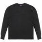 Black Better Basics Ultra-Soft Crewneck Long Sleeve T-Shirt by Fashion Hub - www.Shopthatapp.com