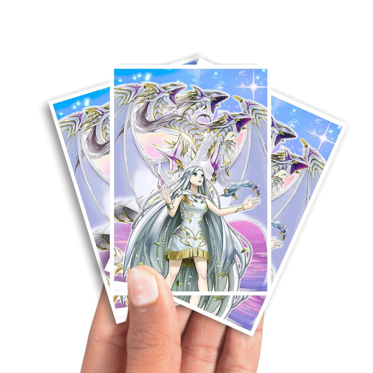 Protège-cartes Dragon Spirit Ultime aux Yeux Bleus 