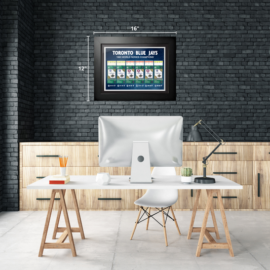 Toronto Blue Jays Ticket to History 12x16 Frame 1993 - www.Shopthatapp.com