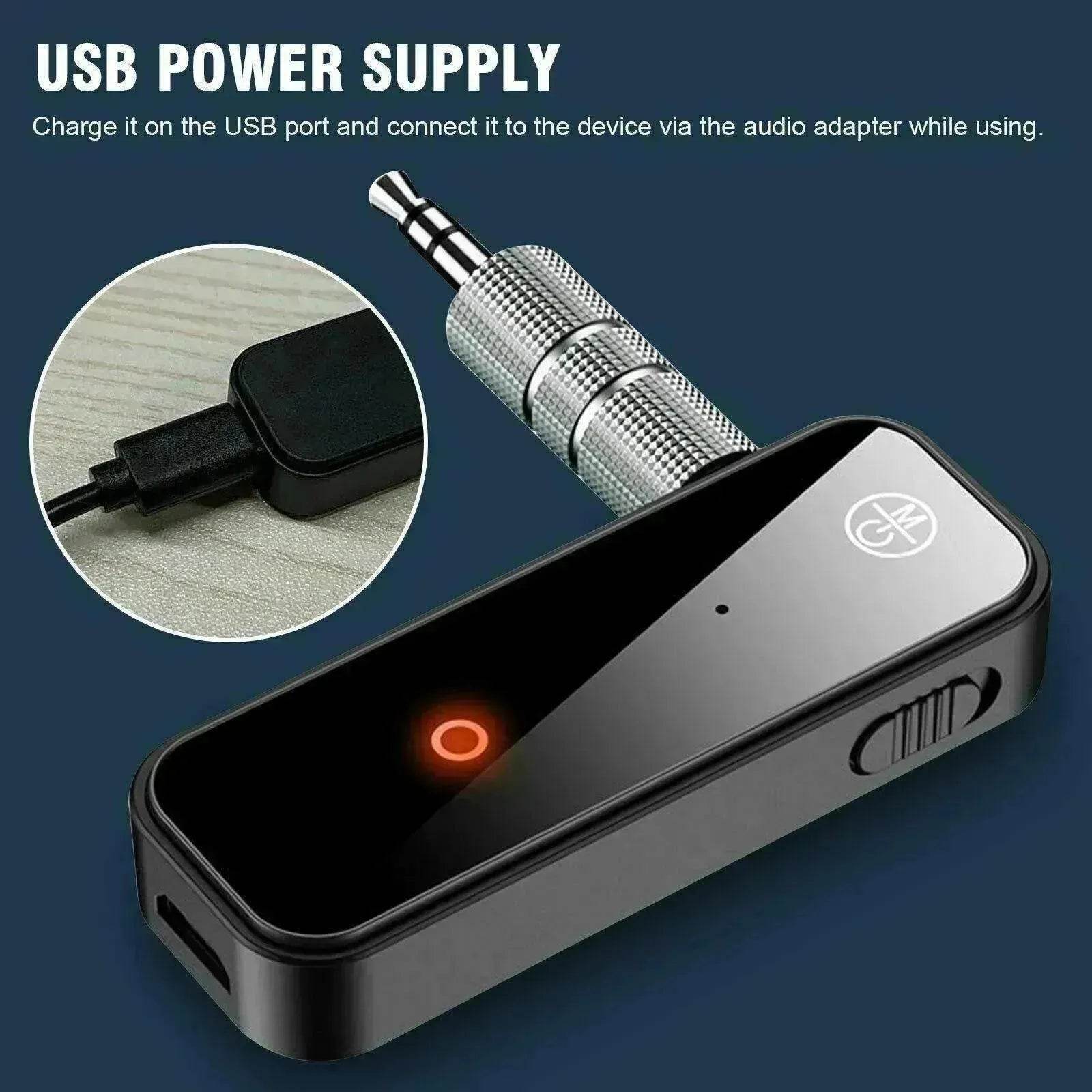Bluetooth 5.0 2in1 TX/RX Wireless USB 3.5mm - www.Shopthatapp.com