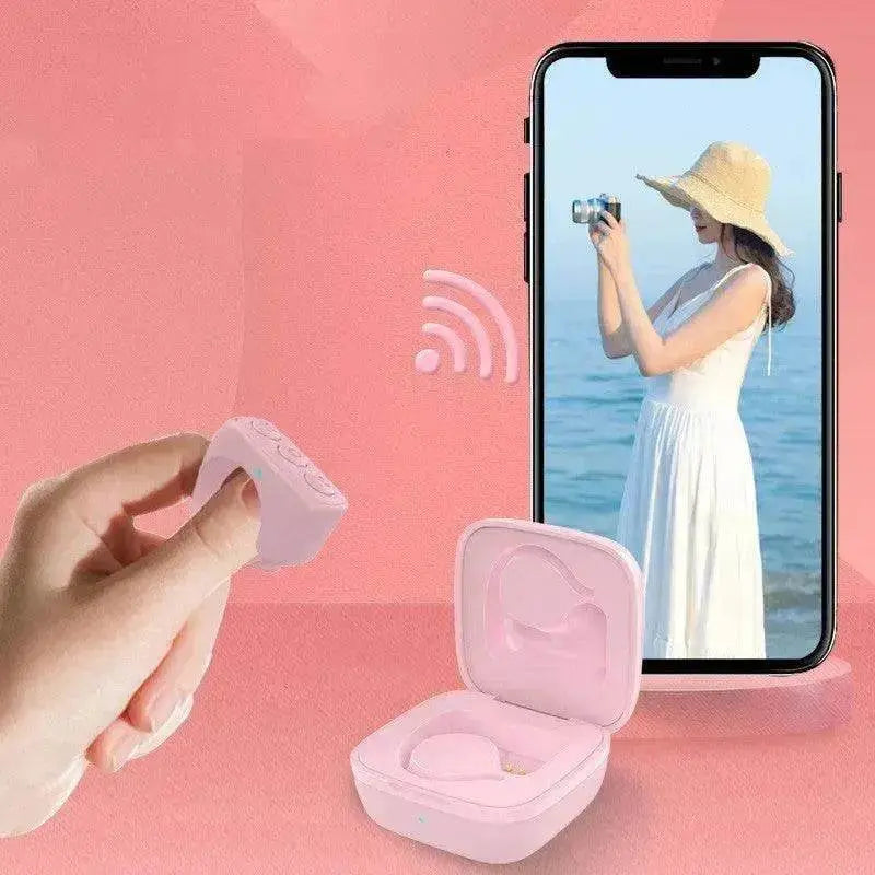 Bluetooth Mobile Phone Remote Control Selfie - www.Shopthatapp.com