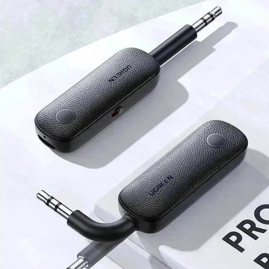 Bluetooth Receiver Transmitter 5.0 Car Aux Line To Audio Adapter - www.Shopthatapp.com
