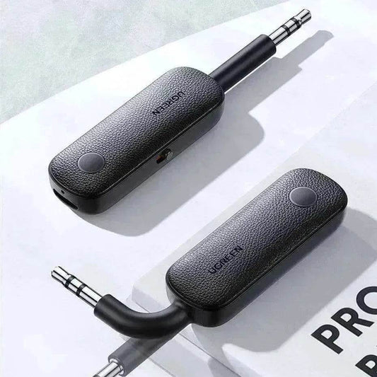 Bluetooth Receiver Transmitter 5.0 Car Aux Line To Audio Adapter - www.Shopthatapp.com