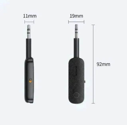 Bluetooth Receiver Transmitter 5.0 Car Aux Line To Audio Adapter - www.Shopthatapp.com