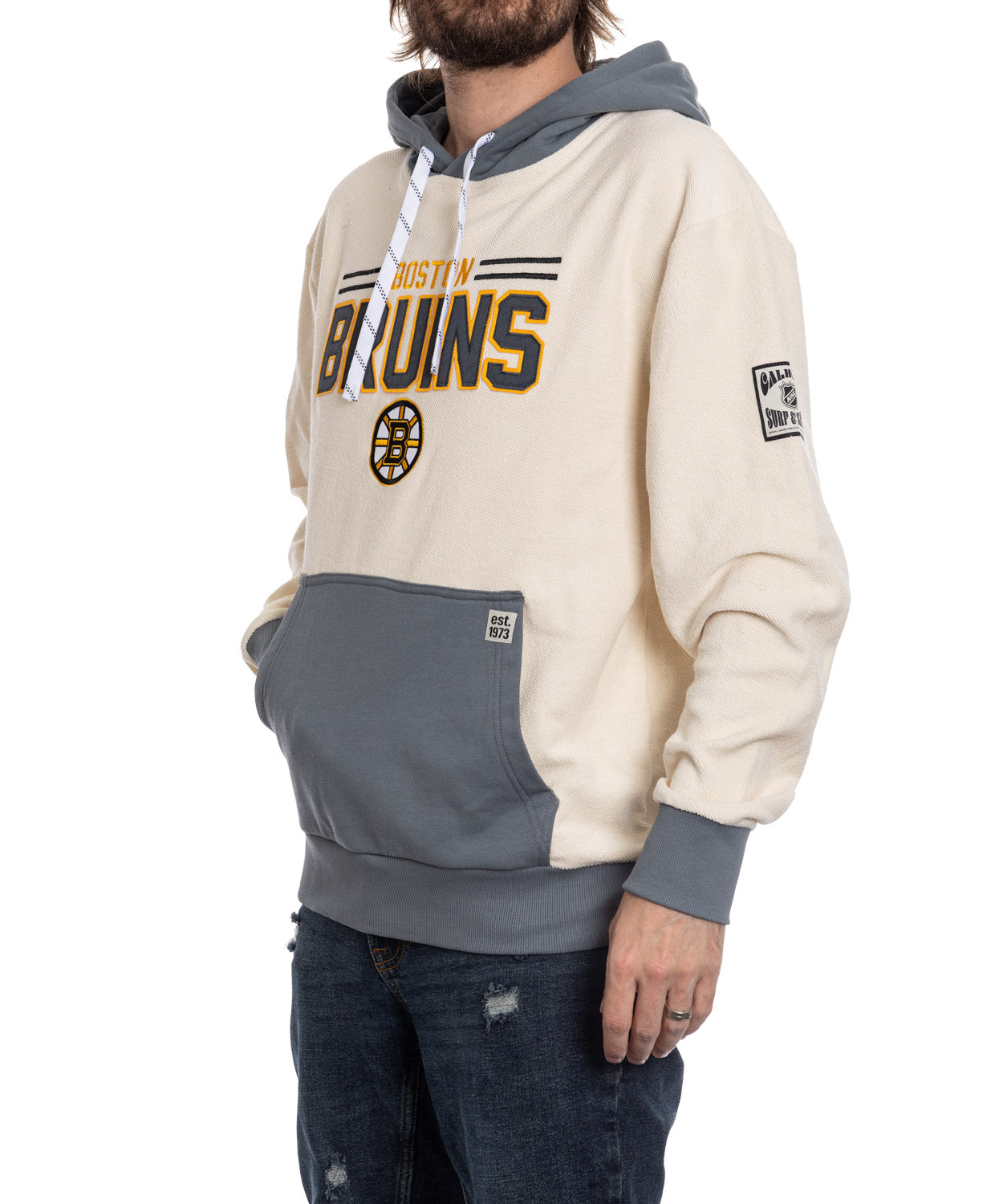 Boston Bruins NHL Unisex Reverse Terry Retro Premium Hoodie - www.Shopthatapp.com #