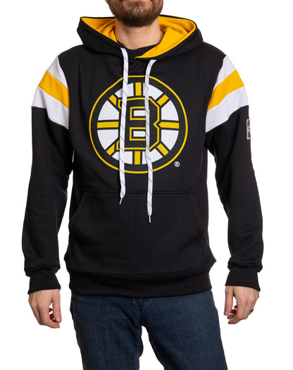 Boston Bruins Varsity Retro Style Hoodie - www.Shopthatapp.com #