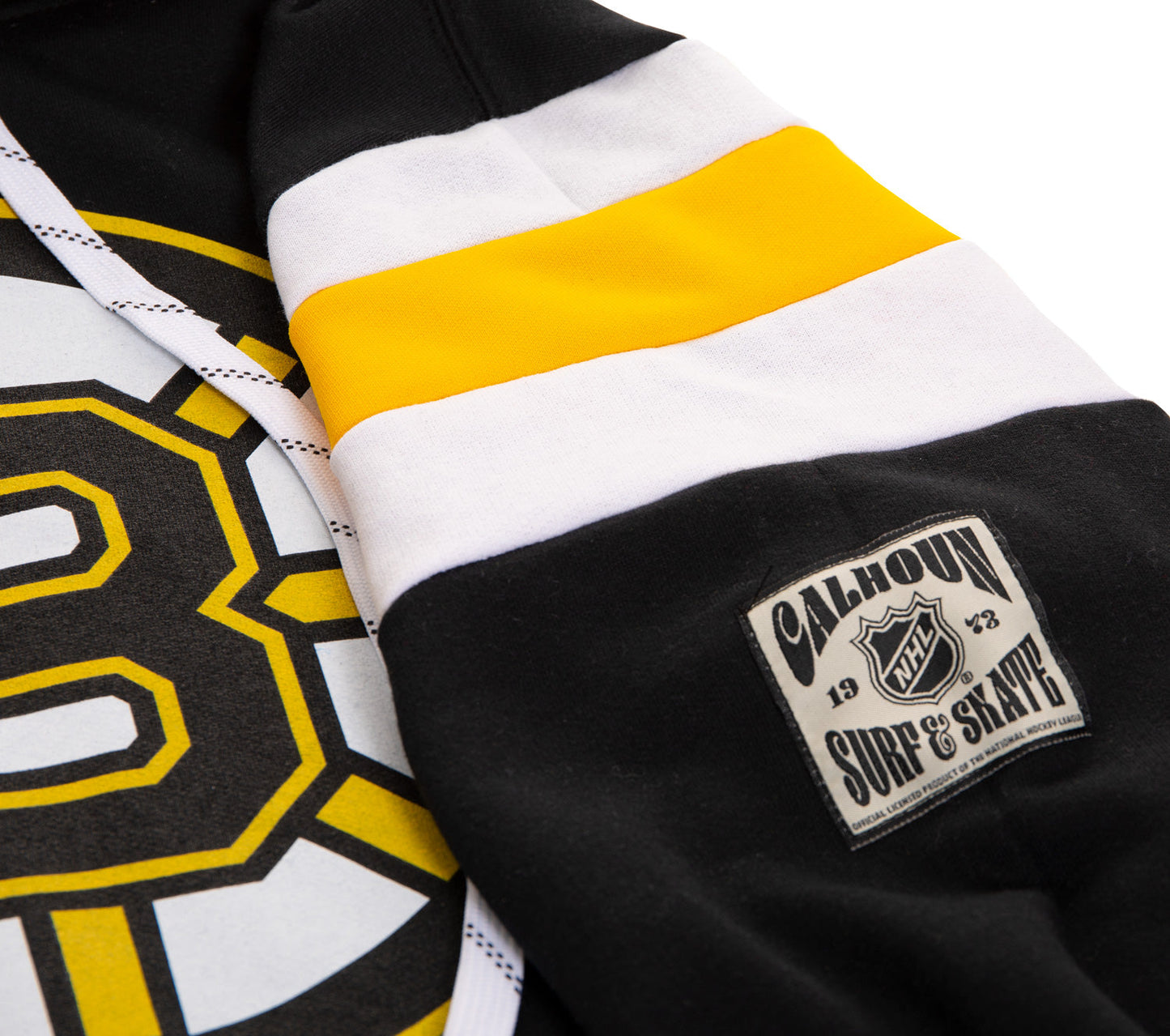 Boston Bruins Varsity Retro Style Hoodie - www.Shopthatapp.com #