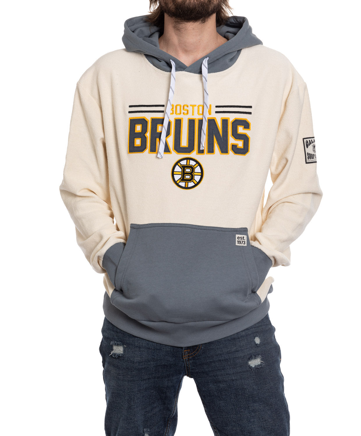 Boston Bruins NHL Unisex Reverse Terry Retro Premium Hoodie - www.Shopthatapp.com