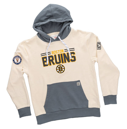 Boston Bruins NHL Unisex Reverse Terry Retro Premium Hoodie - www.Shopthatapp.com