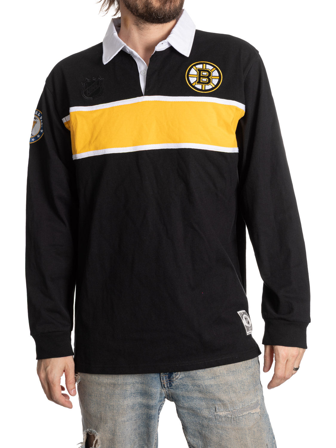 Boston Bruins Rugby Shirt - www.Shopthatapp.com