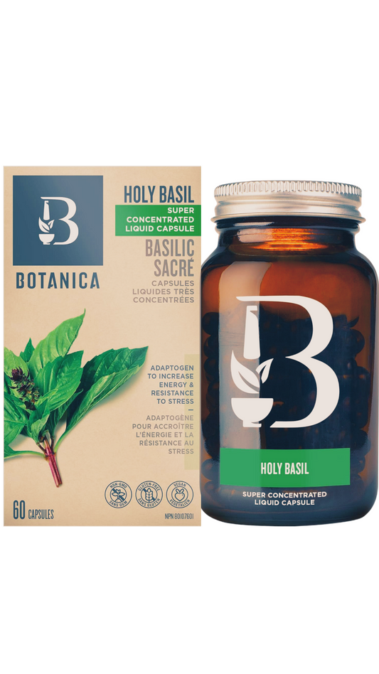 Botanica Holy Basil Liquid Capsule (60 caps)-Body and health-www.Shopthatapp.com-Natural Health Garden