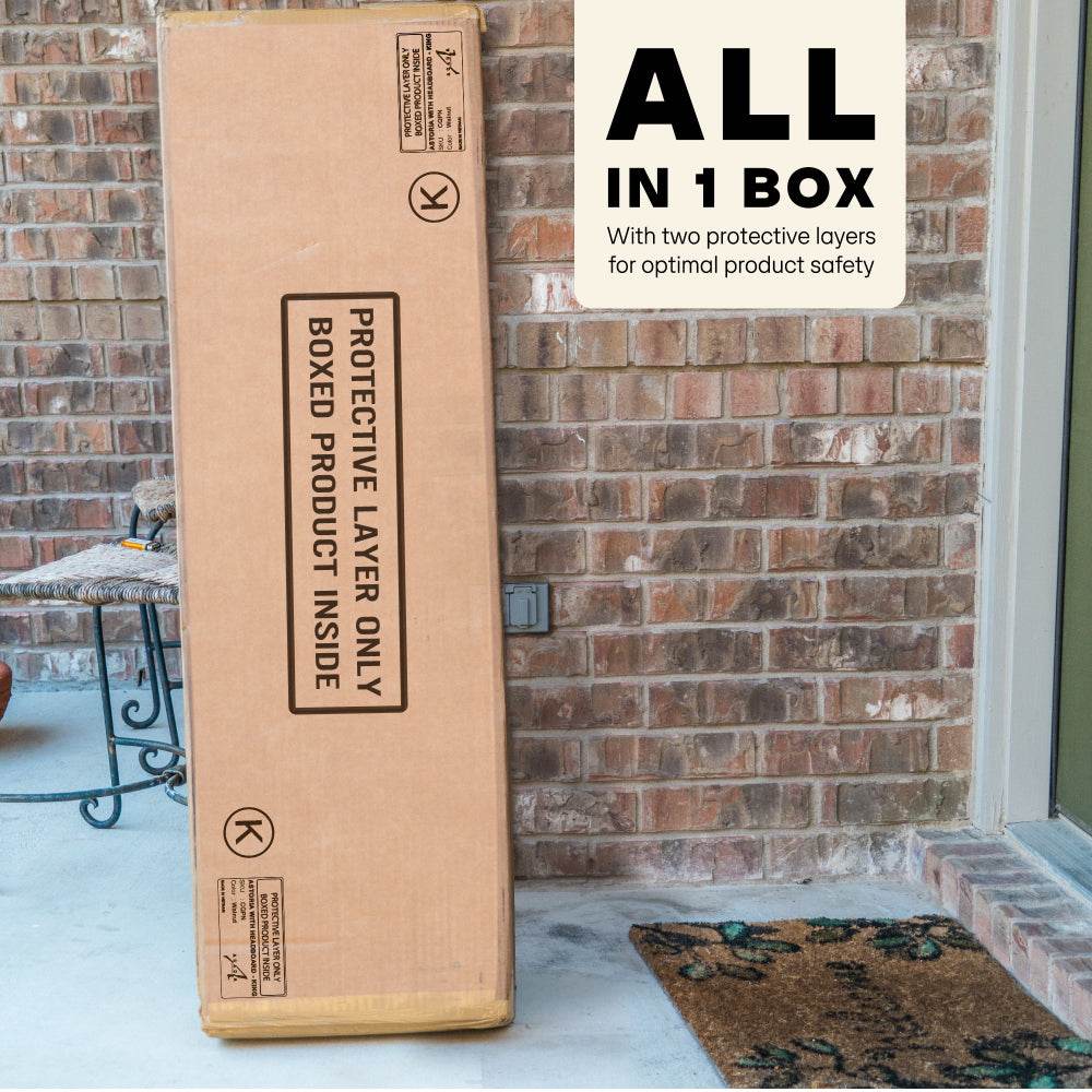 Astoria Upholstered Solid Wood Bed Frame - www.Shopthatapp.com