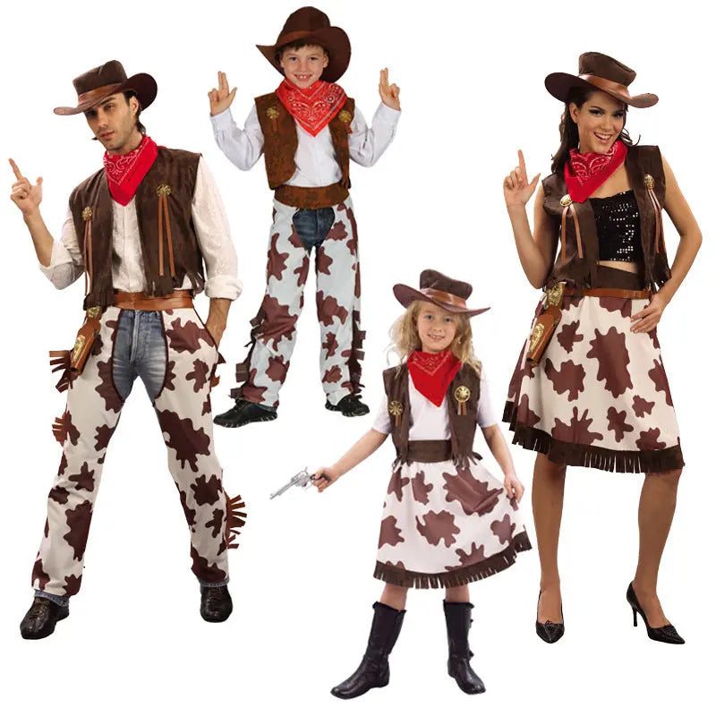 Boys And Girls Cowboy Costumes Christmas Children's Cowboy Costumes - www.Shopthatapp.com #