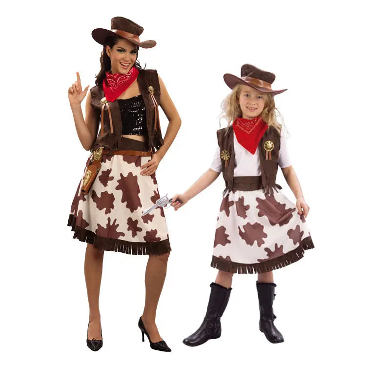 Boys And Girls Cowboy Costumes Christmas Children's Cowboy Costumes - www.Shopthatapp.com
