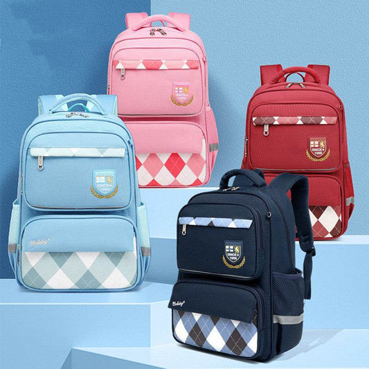 Boys Burden Relief Spine Protection Children's Schoolbag - www.Shopthatapp.com #