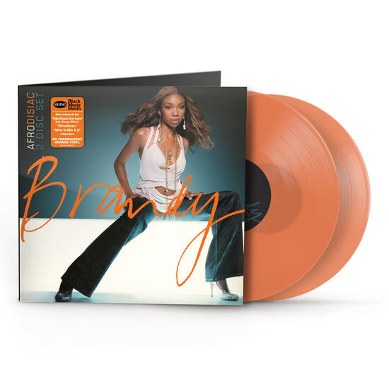 Brandy / Afrodisiac - 2LP ORANGE - www.Shopthatapp.com