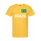 Brazil World Football Fan Tee – Yellow - www.Shopthatapp.com