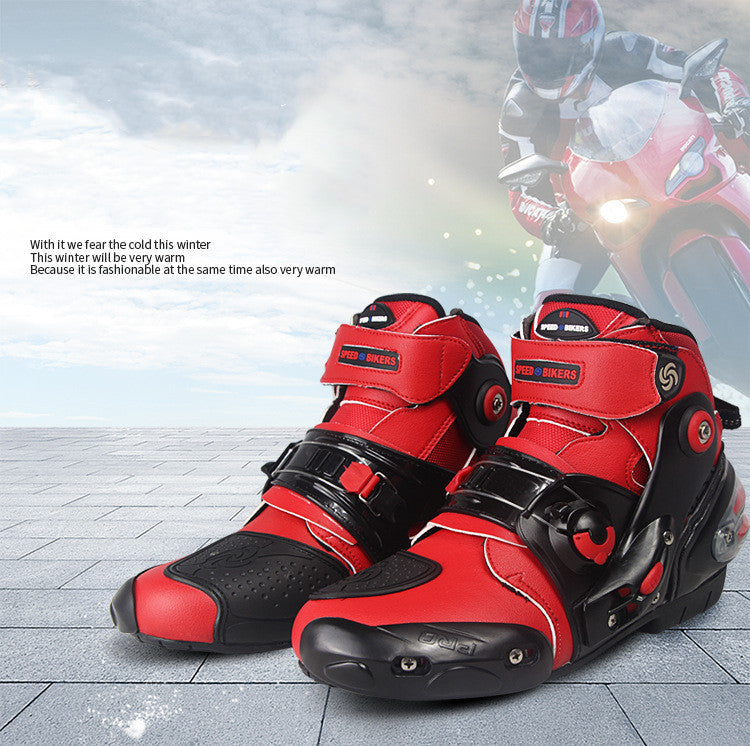Breathable short boots for motorcycle riding - www.Shopthatapp.com