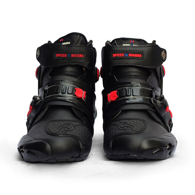 Breathable short boots for motorcycle riding - www.Shopthatapp.com