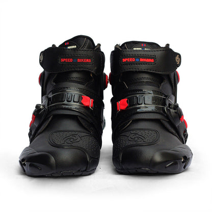 Breathable short boots for motorcycle riding - www.Shopthatapp.com