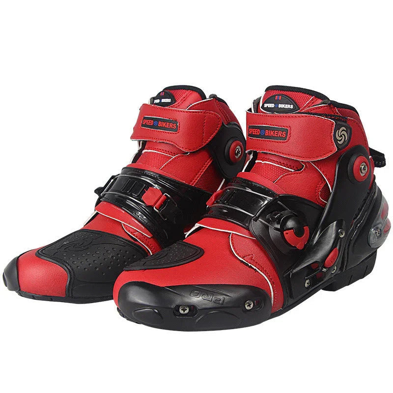 Breathable short boots for motorcycle riding - www.Shopthatapp.com