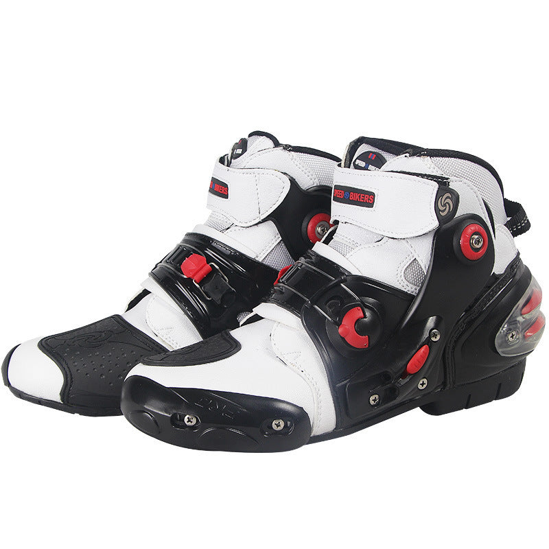 Breathable short boots for motorcycle riding - www.Shopthatapp.com