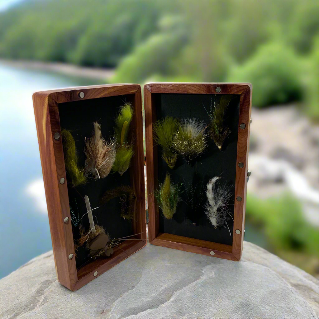 Local Hand Crafted Wooden Flyboxes & Fly Kits - www.Shopthatapp.com