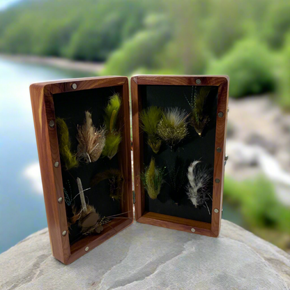 Local Hand Crafted Wooden Flyboxes & Fly Kits - www.Shopthatapp.com