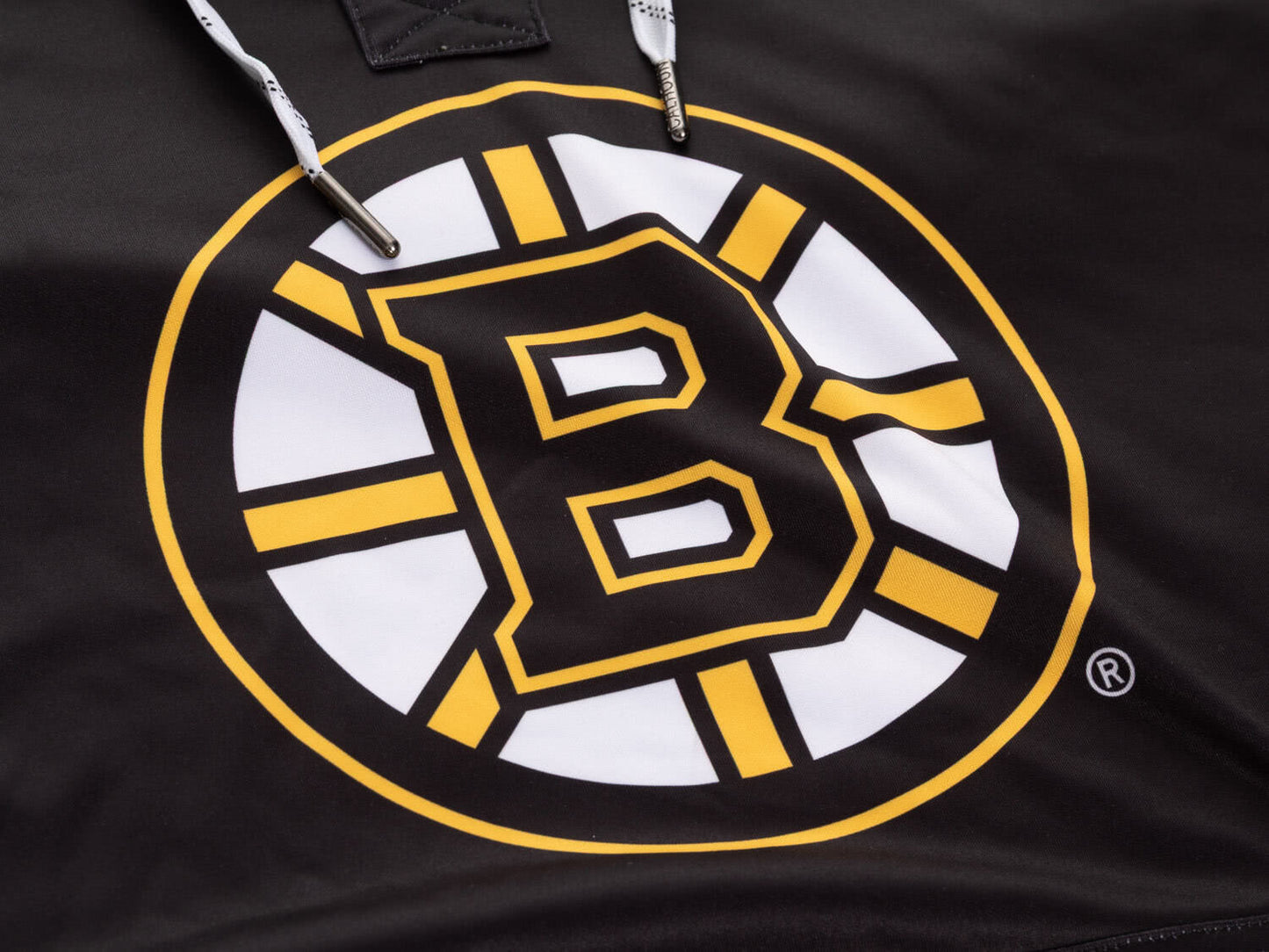 Boston Bruins Hockey Lace Hoodie - www.Shopthatapp.com