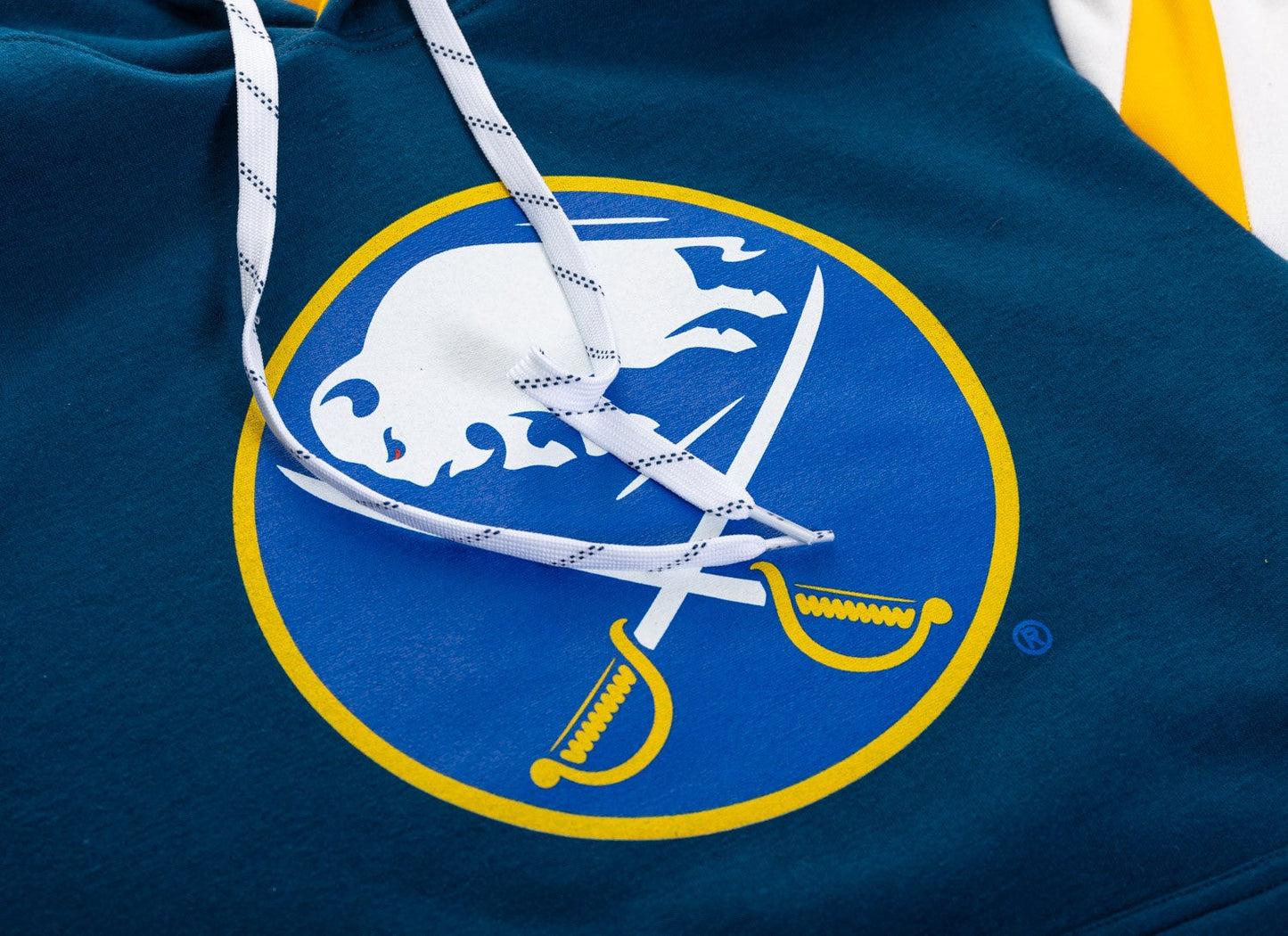 Buffalo Sabres Varsity Retro Style Hoodie - www.Shopthatapp.com