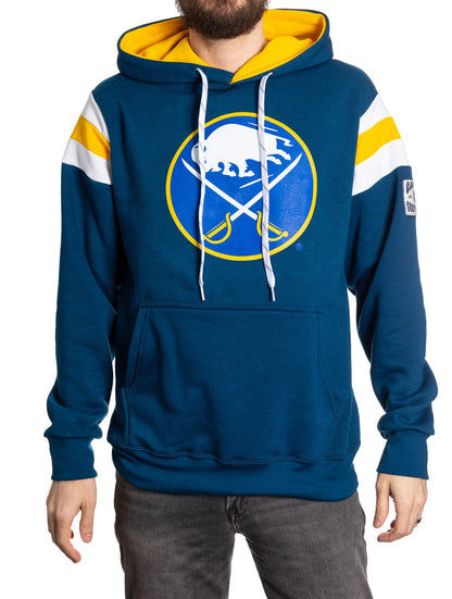 Buffalo Sabres Varsity Retro Style Hoodie - www.Shopthatapp.com