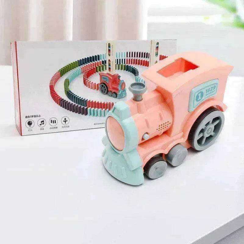 Building Blocks Train Toy Baby Car Puzzle Automatic Release - www.Shopthatapp.com