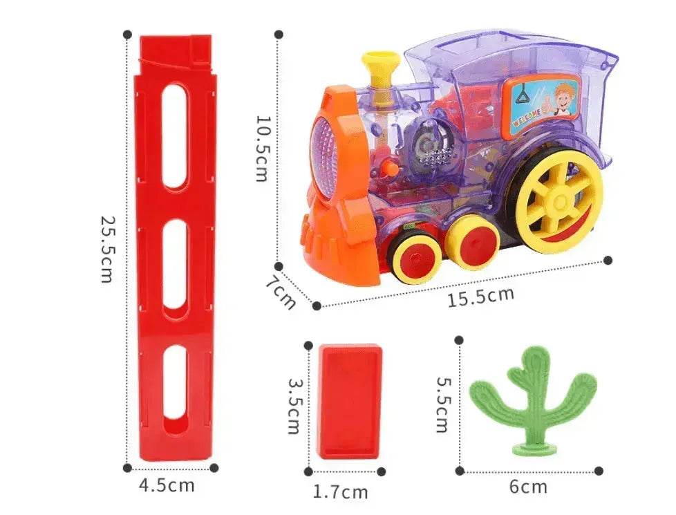 Building Blocks Train Toy Baby Car Puzzle Automatic Release - www.Shopthatapp.com