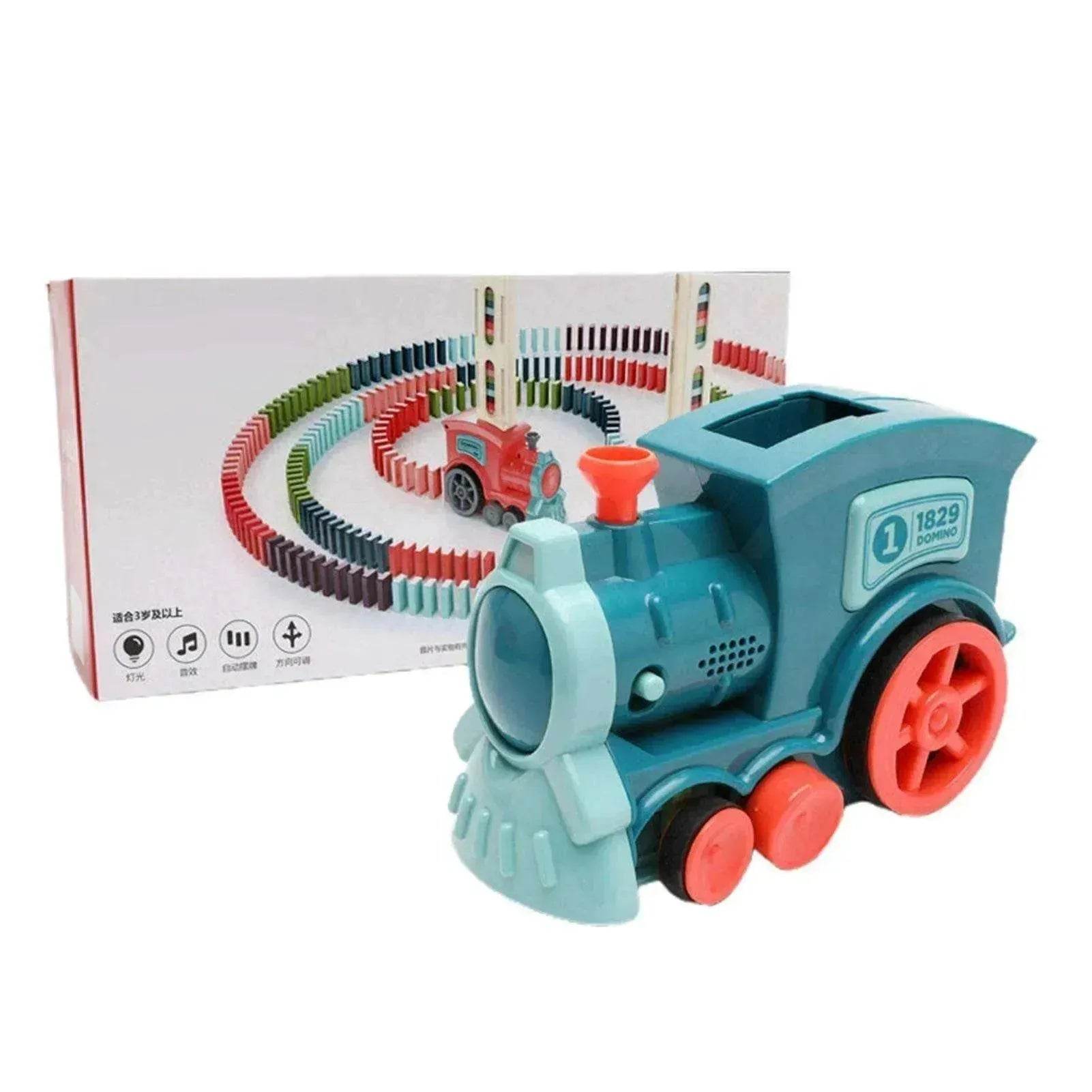 Building Blocks Train Toy Baby Car Puzzle Automatic Release - www.Shopthatapp.com