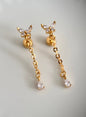 Boucles d'oreilles pendantes papillon en oxyde de zirconium