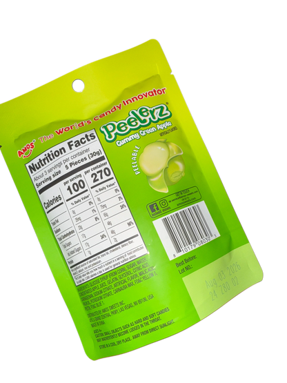 Amos Peelerz Gummy Green Apple 85G - U.S Edition - www.Shopthatapp.com