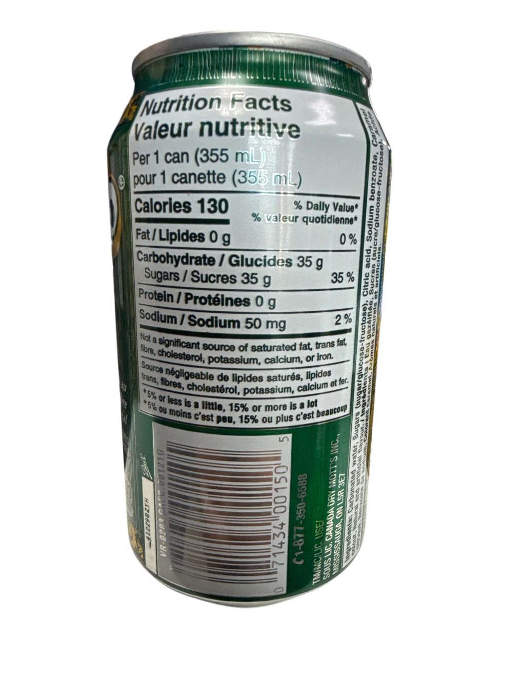 Vernors Original Ginger Soda Can 355ML - Canadian Edition - www.Shopthatapp.com