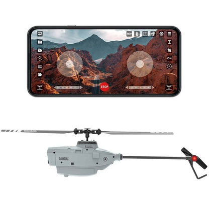 C127 Single Blade Helicopter Drone - 6-Axis Gyro, WiFi FPV, Nano HD Camera Toy - www.Shopthatapp.com #