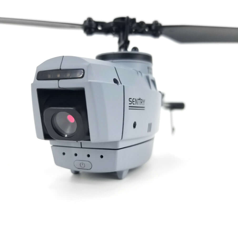 C127 Single Blade Helicopter Drone - 6-Axis Gyro, WiFi FPV, Nano HD Camera Toy - www.Shopthatapp.com #