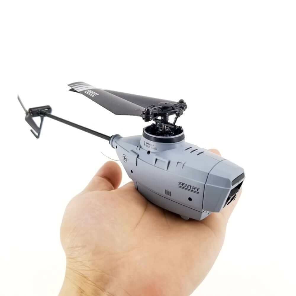 C127 Single Blade Helicopter Drone - 6-Axis Gyro, WiFi FPV, Nano HD Camera Toy - www.Shopthatapp.com #