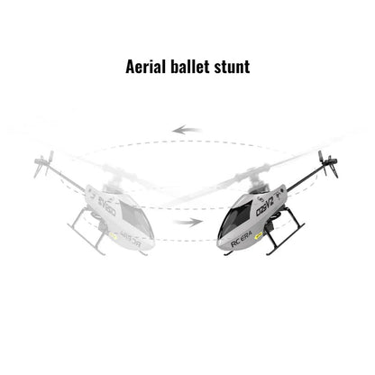 RC ERA C129 V2 4CH RC-Helikopter mit Höhenhaltung, 6-Achsen-Gyro und 3D-Flip 
