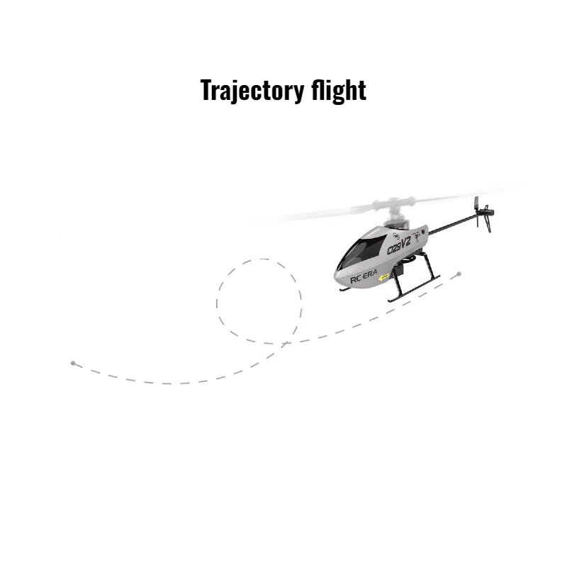 RC ERA C129 V2 4CH RC-Helikopter mit Höhenhaltung, 6-Achsen-Gyro und 3D-Flip 