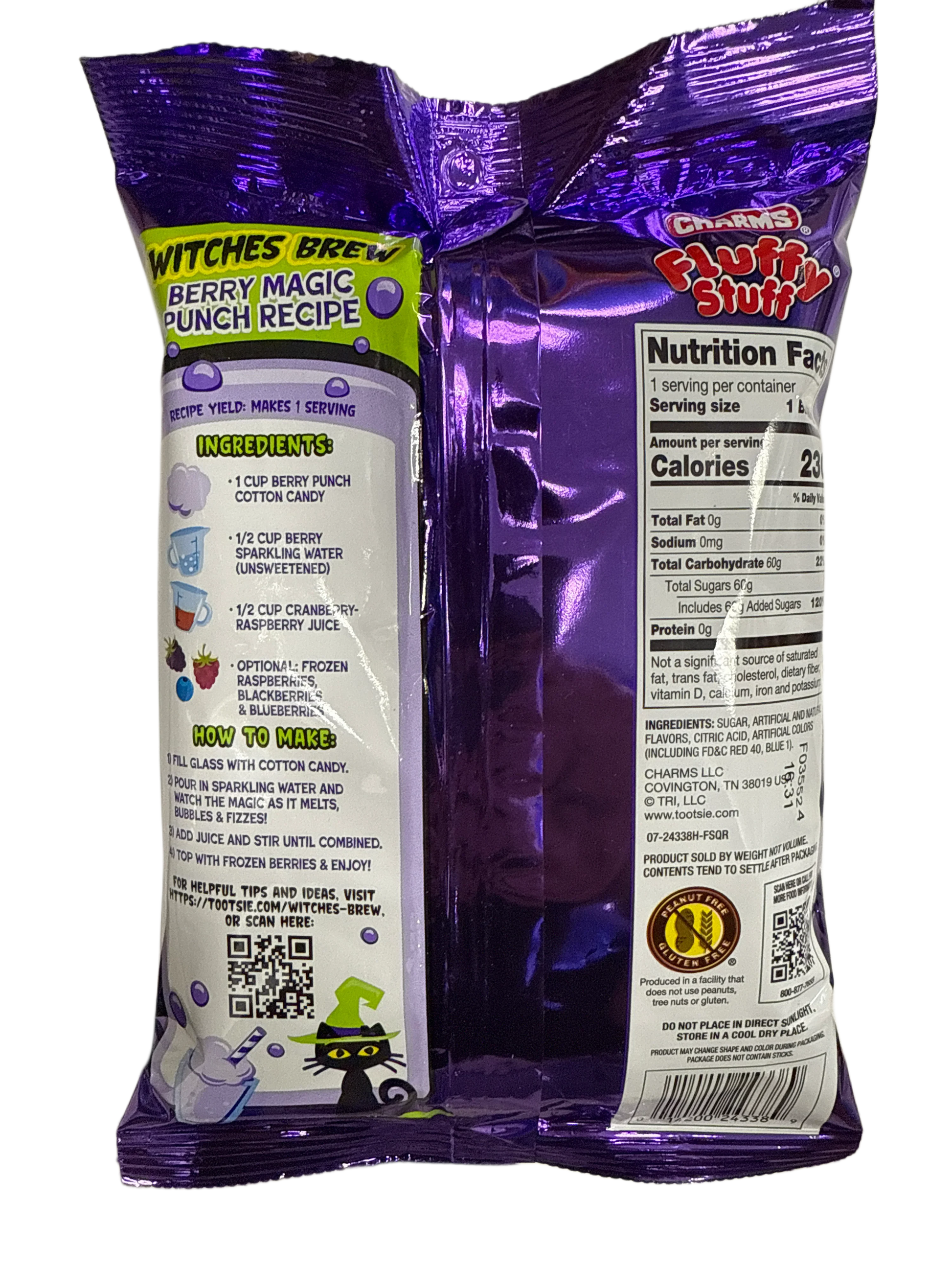 Charms Halloween Witches Brew Cotton Candy Berry Punch Flavour 60G - U.S Edition - www.Shopthatapp.com