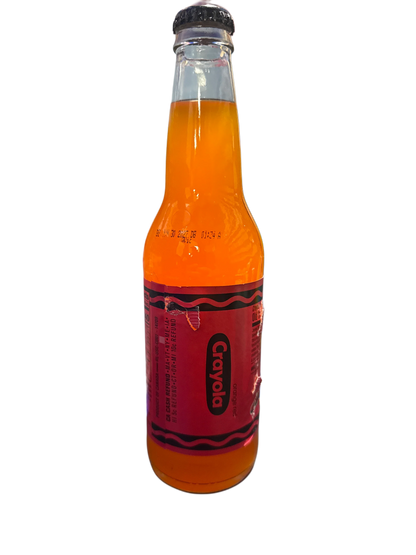 Jones Crayola Limited Edition Orange Red Glass Bottle 355ML - U.S Edition - www.Shopthatapp.com
