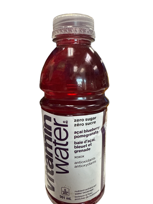 Vitamin Water Zero Sugar Acai Blueberry Pomegranate Flavour 591ML - Canadian Edition