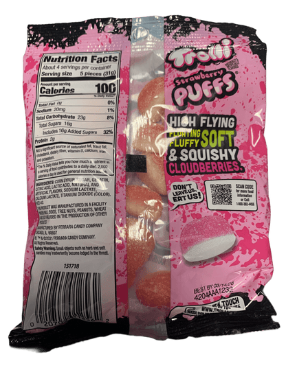 Trolli Strawberry Puffs Flavour 120G - U.S Edition